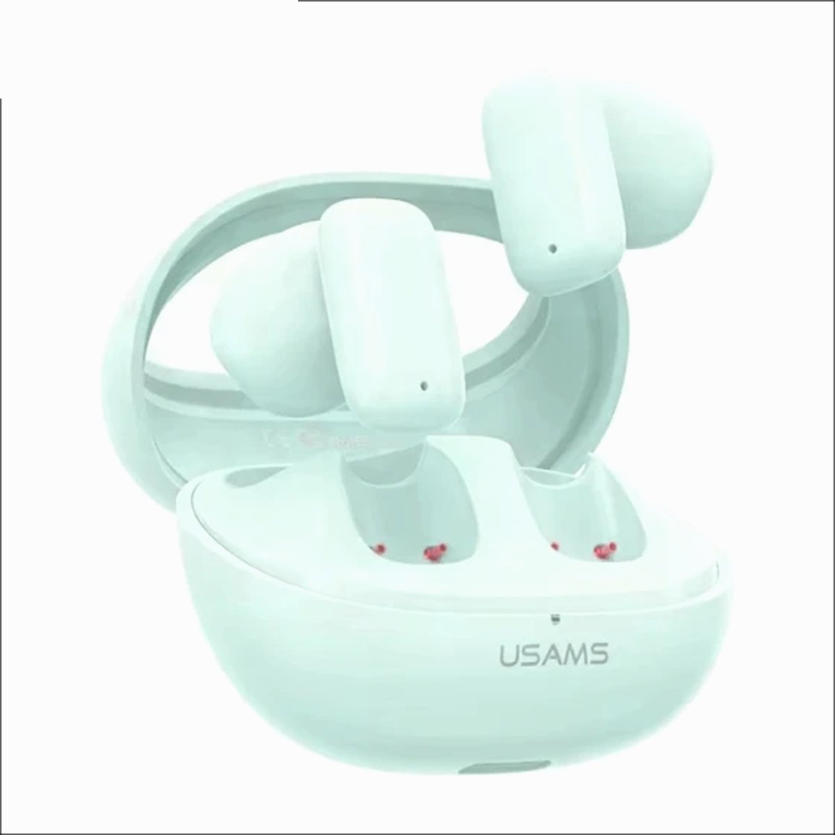 USAMS Bluetooth Headphones 5.3 TWS TD Series Green TD22G thumbnail 2