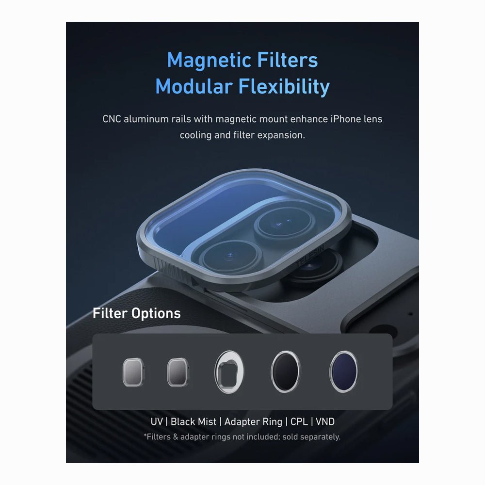 TELESIN Master Grip for iPhone 17 Pro/Pro Max (SKU: P5-MCS-11-TIP) thumbnail 2