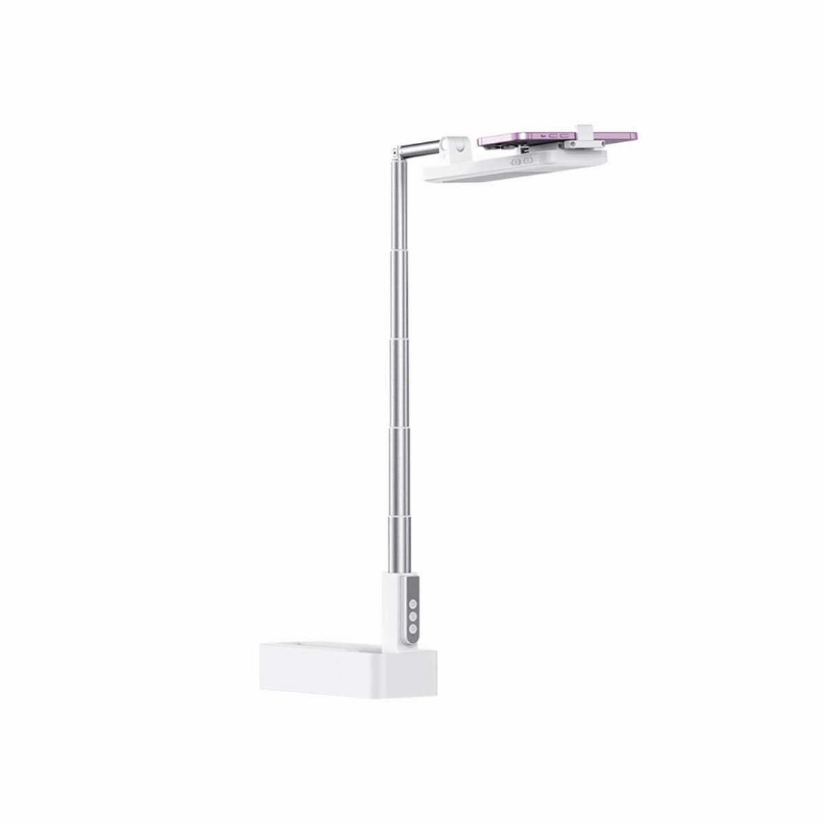USAMS Multifunctional phone holder with LED lamp white US-ZB265 thumbnail 2