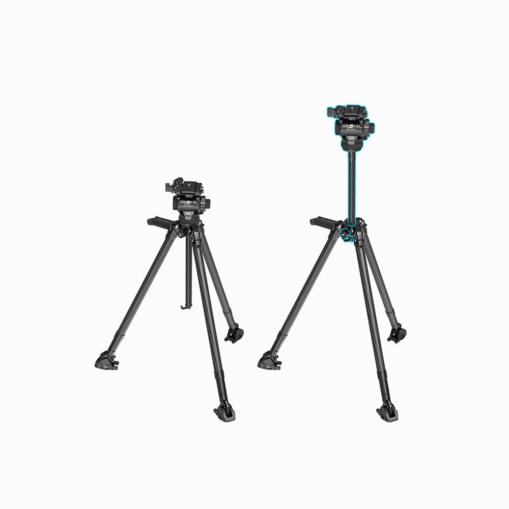 SmallRig x Potato Jet TRIBEX Hydraulic Carbon Fiber Tripod Kit-4259 thumbnail 2