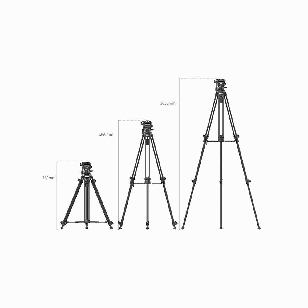 SmallRig AD-50 Lightweight Carbon Fiber Video Tripod System-4685 thumbnail 2