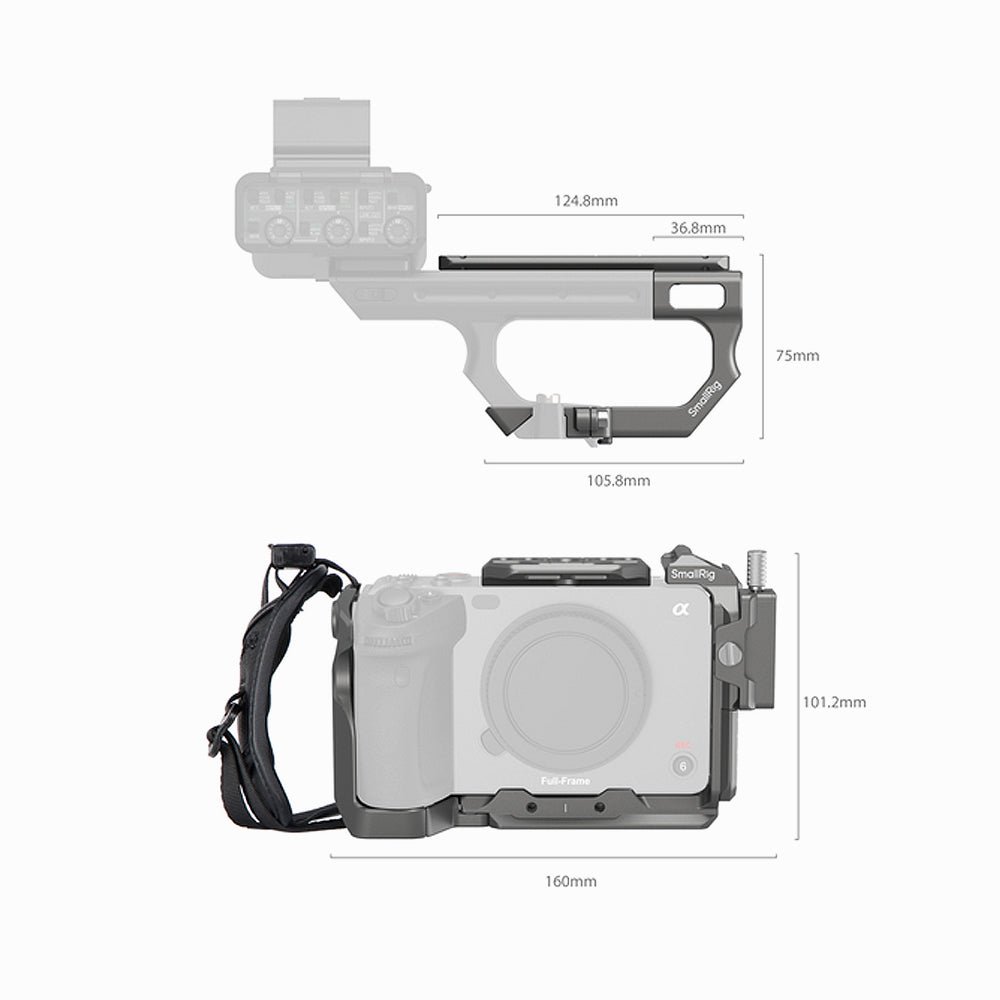 SmallRig "HawkLock" Quick Release Advanced Cage Kit for Sony FX3 / FX30 (Advanced Edition) 4771 thumbnail 2