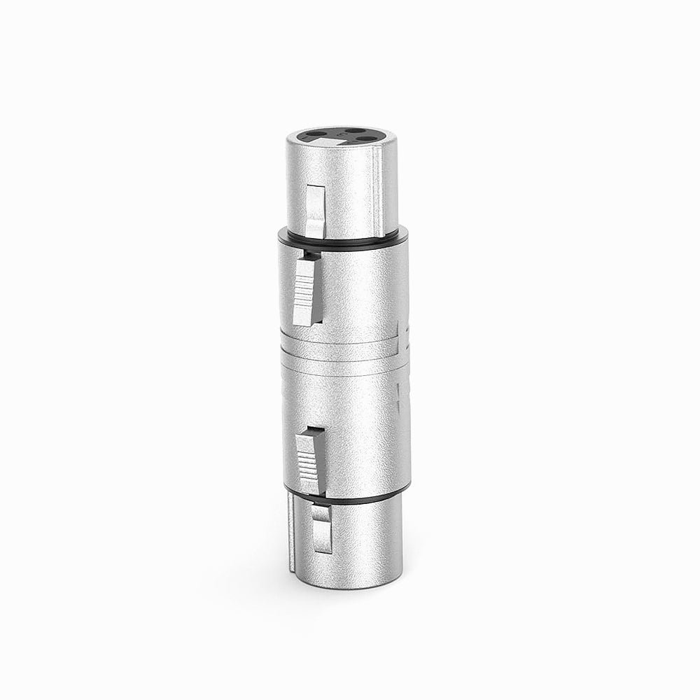 XLR Female to Female, XLR 3 Pin Female to 3 Pin Female Microphone Line Adapter thumbnail 2