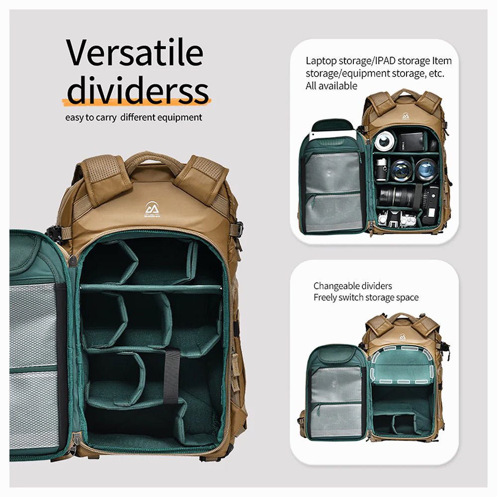 EIRMAI S35 SANDY COLOR PHOTOGRAPHY BACKPACK 35L thumbnail 2