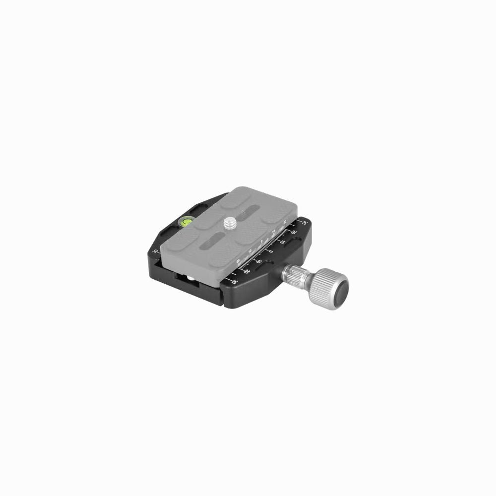 QR-70N 70mm Quick Release Clamp with 1/4 & 3/8 Thread & Bubble Levels Arca-style thumbnail 2