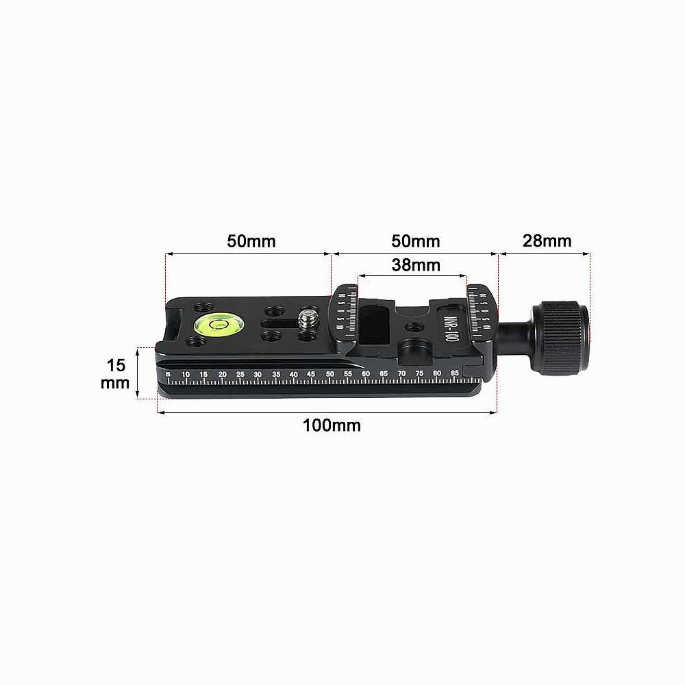 Slide Rail & Quick Release Plate Kit (3.9") NNR100 thumbnail 2