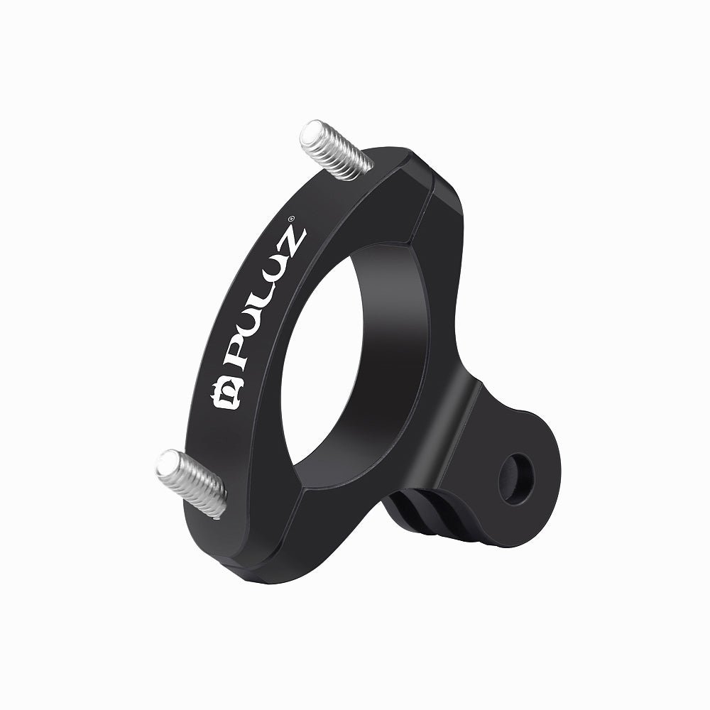 PULUZ Bike Handlebar Adapter Aluminum Mount for GoPro, Insta360, DJI and Other Action Cameras (Black)PU193B thumbnail 2