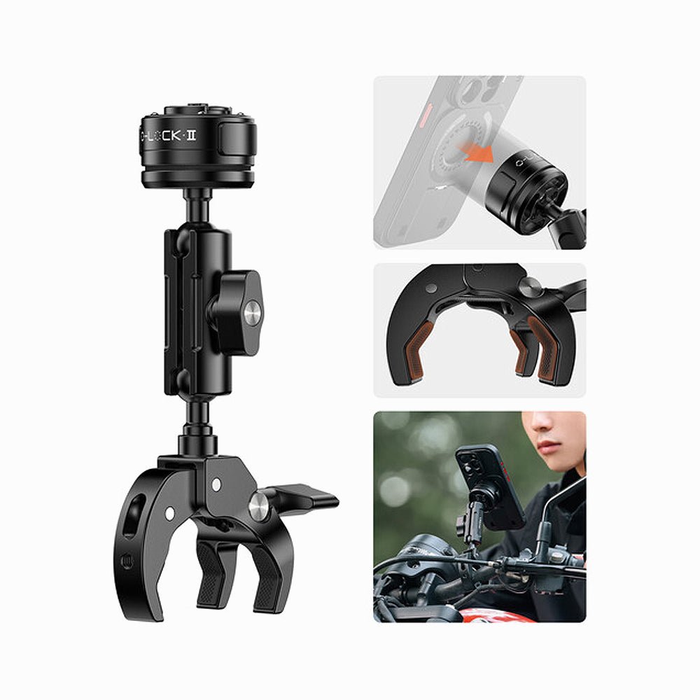 Ulanzi M008 O-LOCK Motorcycle Smartphone Mount thumbnail 2