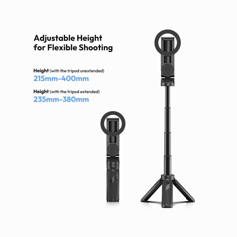 Ulanzi JJ03 3-in-1 Magnetic Phone Tripod with Remote Control T090 thumbnail 2