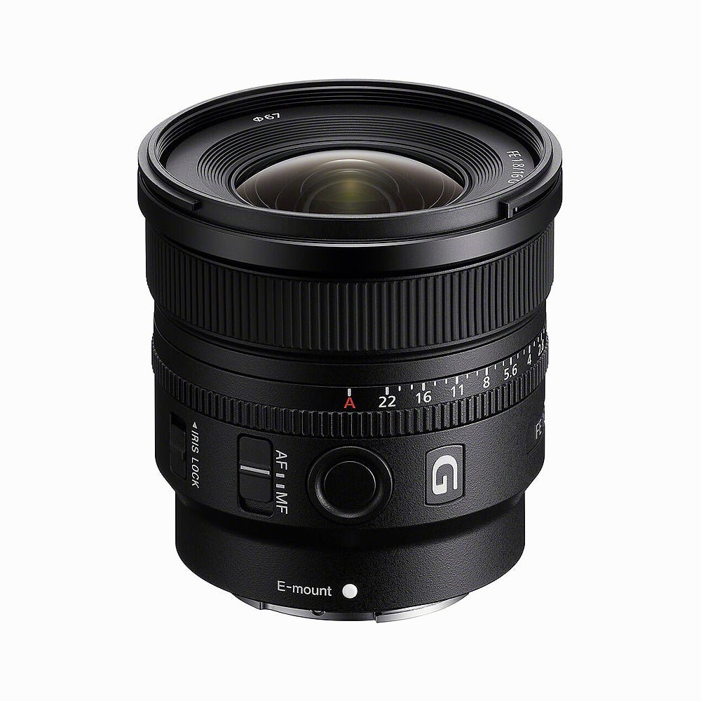 Sony FE 16mm F1.8 G full-frame ultra-wide prime lens - SEL16F18G