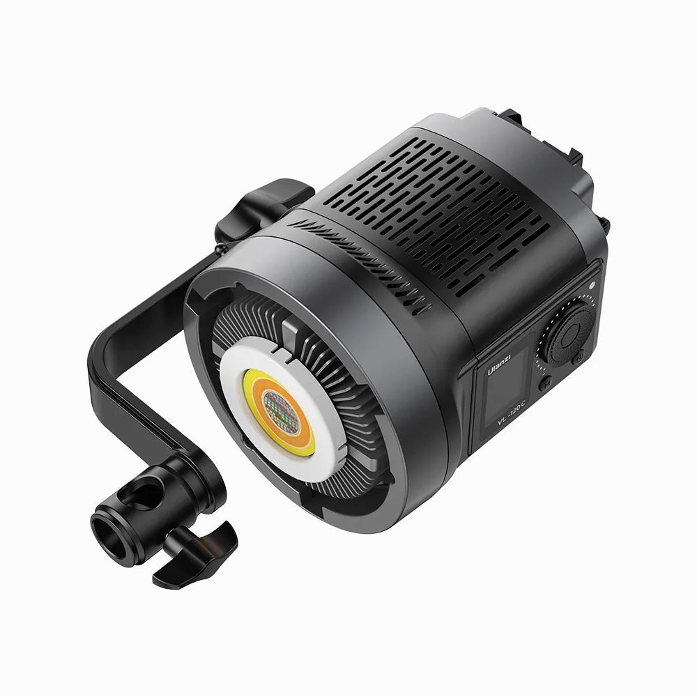 Ulanzi VL-120C 120W RGB Dual Power V-Mount LED Video Light L074CNA1 (2700K-6500K) - Bowens Mount thumbnail 2