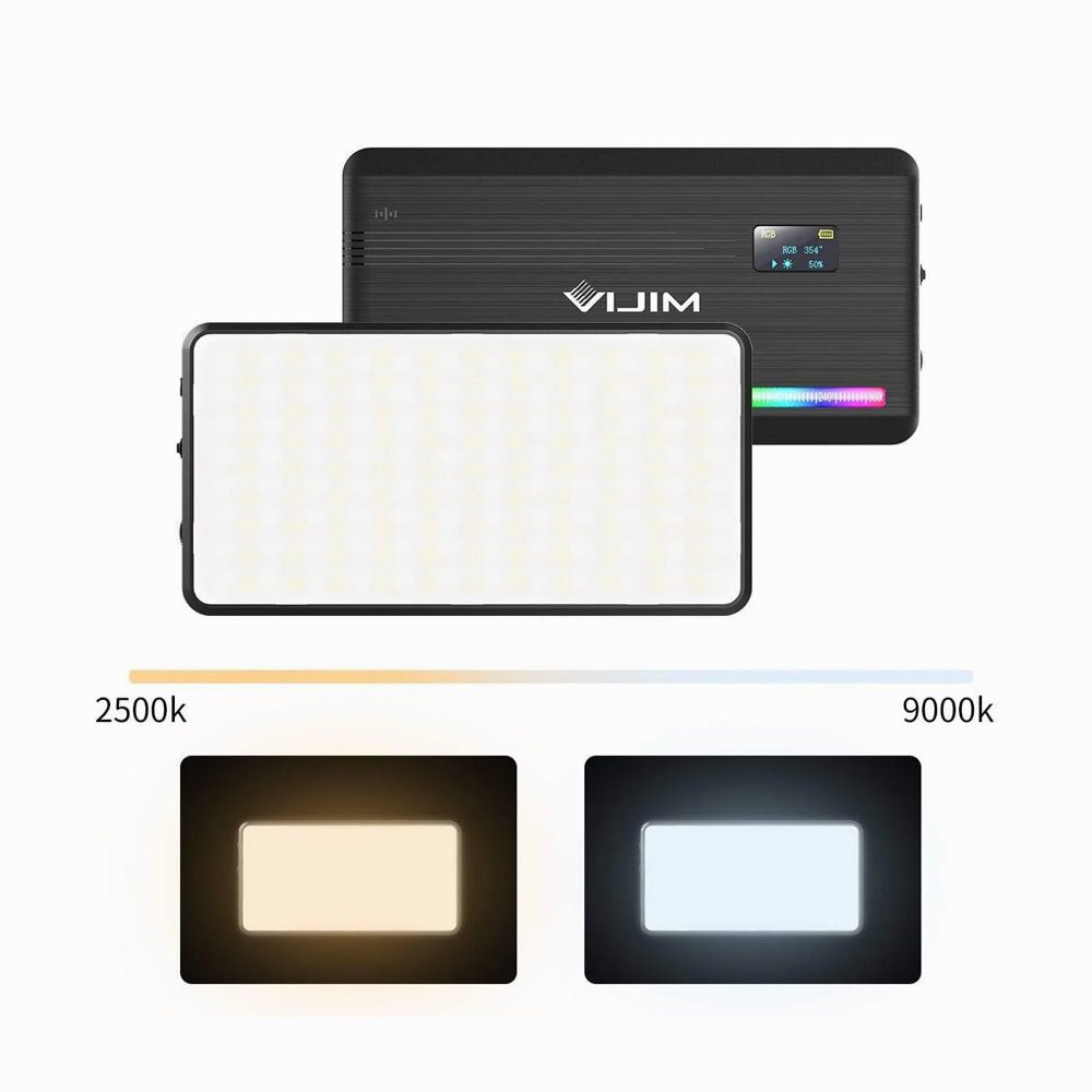 Ulanzi VIJIM VL196 RGB LED Video Light with Adjustable Stand 2206 thumbnail 2