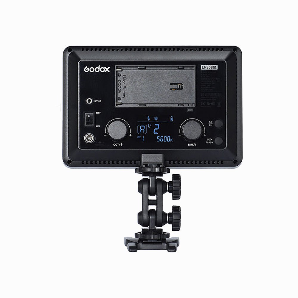 Godox LF308BI Variable Color LED Video Light with Flash Sync thumbnail 2