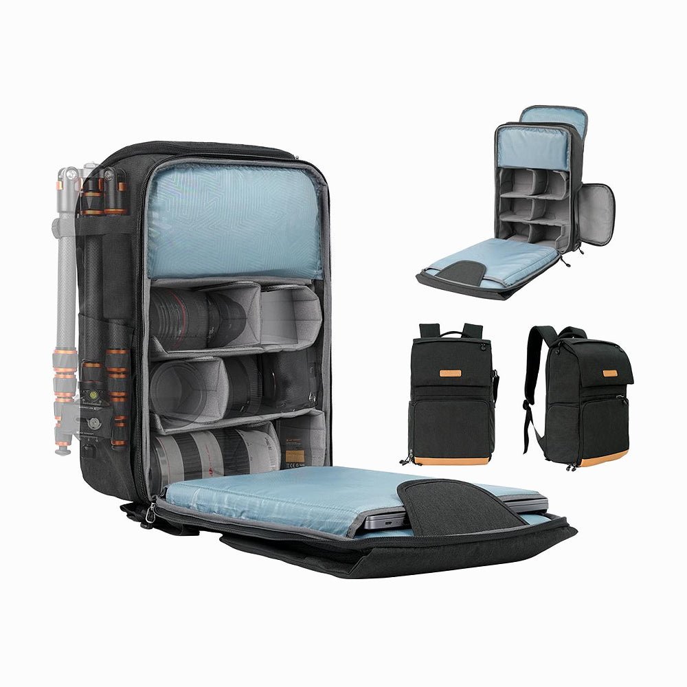 K&F Concept 22L Backpack Nature Wander 11 (Black) KF13.104V2 thumbnail 2