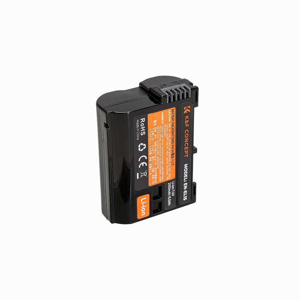 K&F Concept EN-EL15 Camera Battery for Nikon Cameras | KF28.0012V3 thumbnail 2