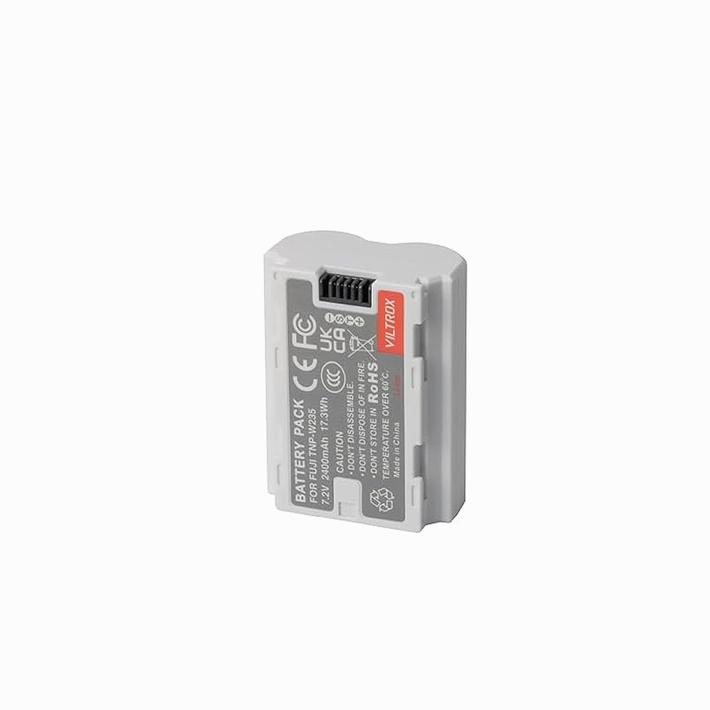 Viltrox NP-W235 17.3Wh 7.2V 2400mAh Lithium-Ion Battery with USB-C Charging Port, White thumbnail 2