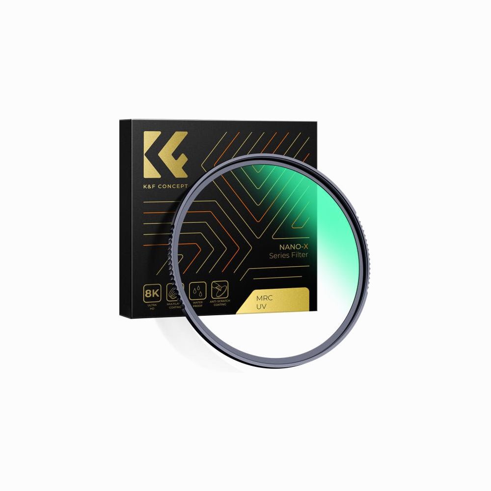 K&F Concept 49mm MCUV Protection Filter with 28 Multi-Layer Coatings HD/Hydrophobic/Scratch Resistant/Ultra-Slim UV Filter for 49mm Camera L