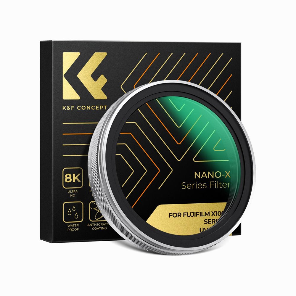 K&F Concept MCUV Filter for Fujifilm X100 Series â NANO-X Series (Black-KF01.2882V1
