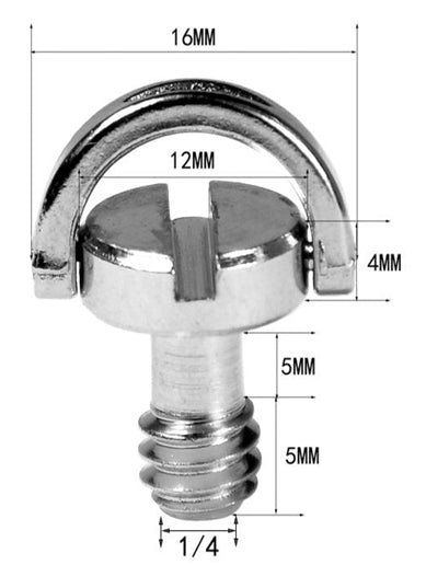 Camera 1/ 4-inch tripod screw (DS009) image 1