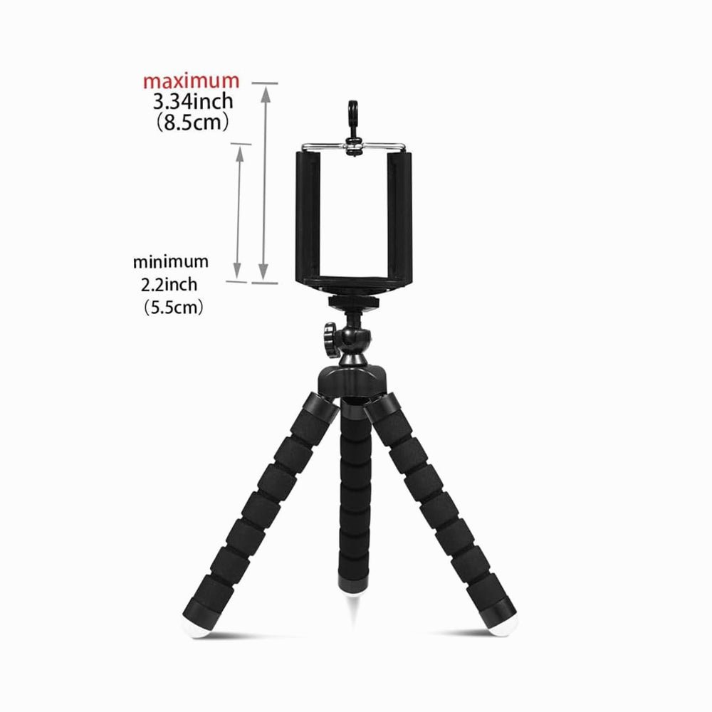 Octopus Mini Tripod Stand w/ Phone Holder Mini Small Adjustable Mount thumbnail 2