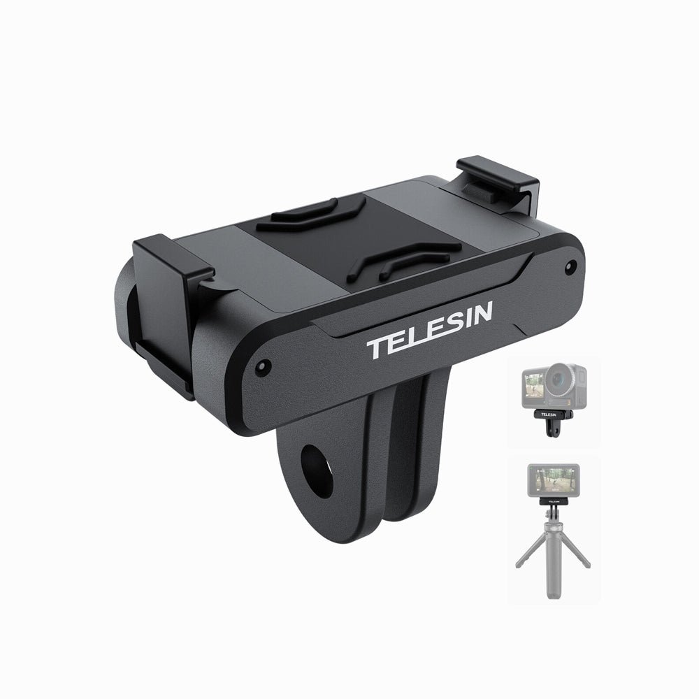 TELESIN Magnetic Two-claw Adapter for DJI ACTION 3/4/5Pro (OA-TPM-T04P)