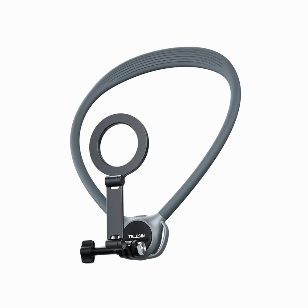 TELESIN 2in 1 Magnetic NECK Mount for Action Camera SE 2.0(P2-HNB-02) thumbnail 2