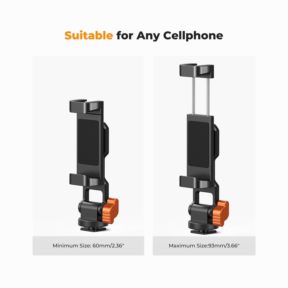 K&F Concept Metal Phone Tripod Mount (KF31.094) thumbnail 2