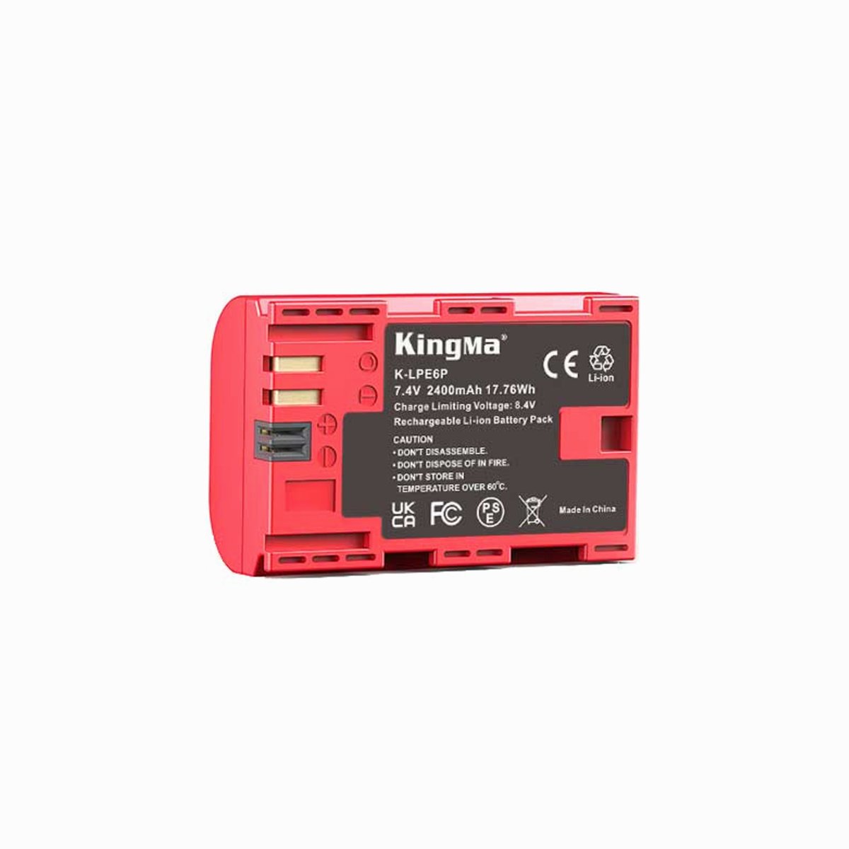 KingMa Canon LP-E6P Battery (2400mAh) thumbnail 2