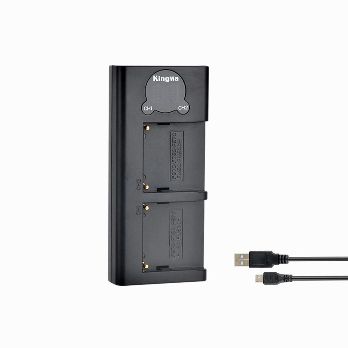 Kingma BM048-F970 Lcd Dual Charger
