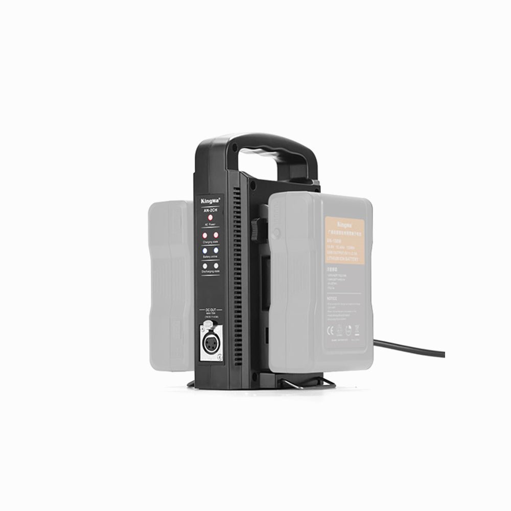 KINGMA AN-2CH Dual Gold Mount Charger for AN Series Battery thumbnail 2