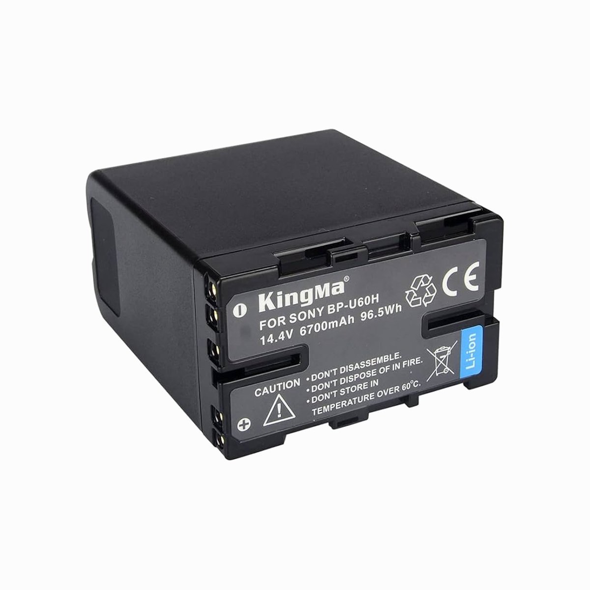 KINGMA BP-U60-H CAMERA BATTERY 6700mAh thumbnail 2