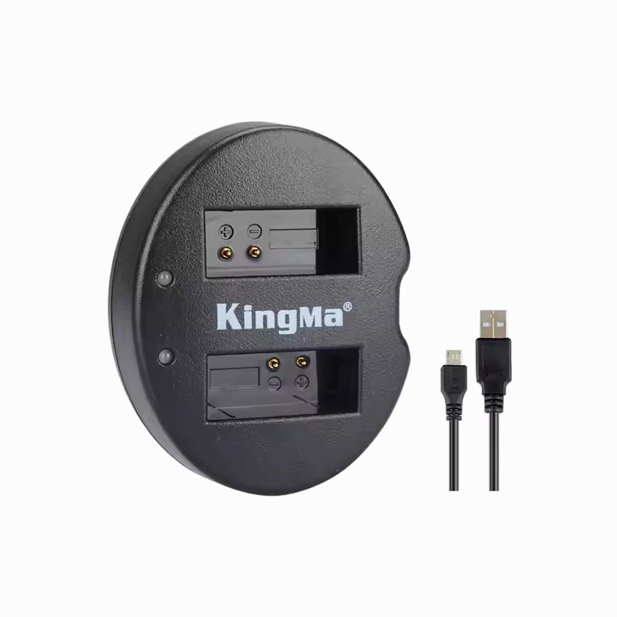 KingMa LP-E5 Li-ion Battery and Dual Charger for Canon EOS Rebel XS, Rebel T1i, Rebel XSi, 1000D, 500D, 450D