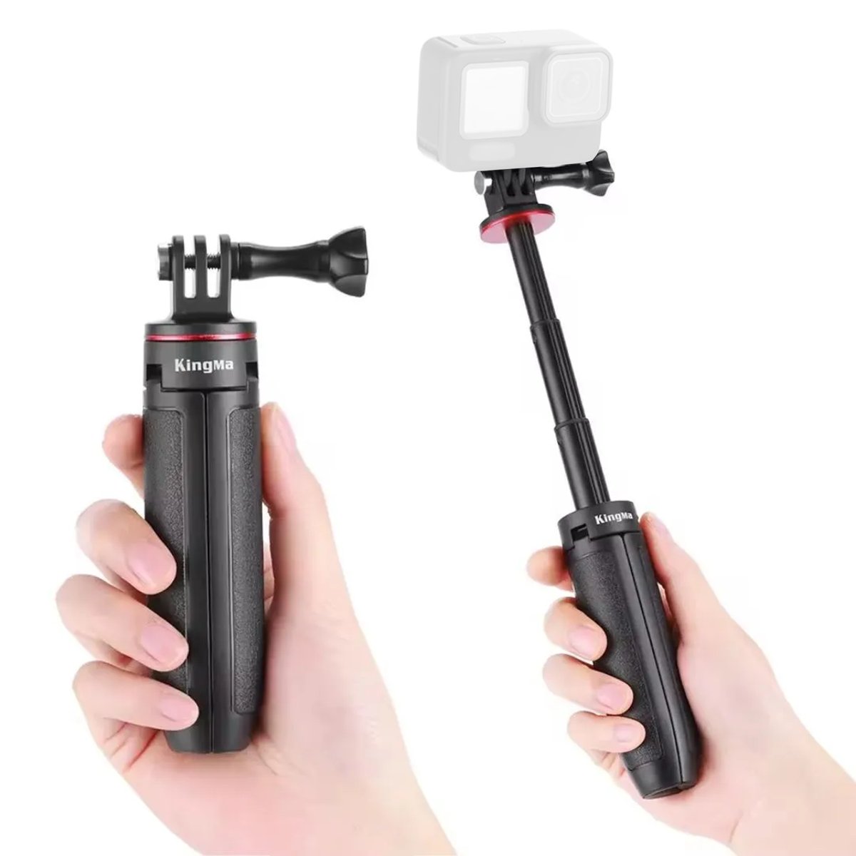 KingMa BM-SR3 Extension Tripod Mini Tripod Grip For GoPro Action Camera Vlogging