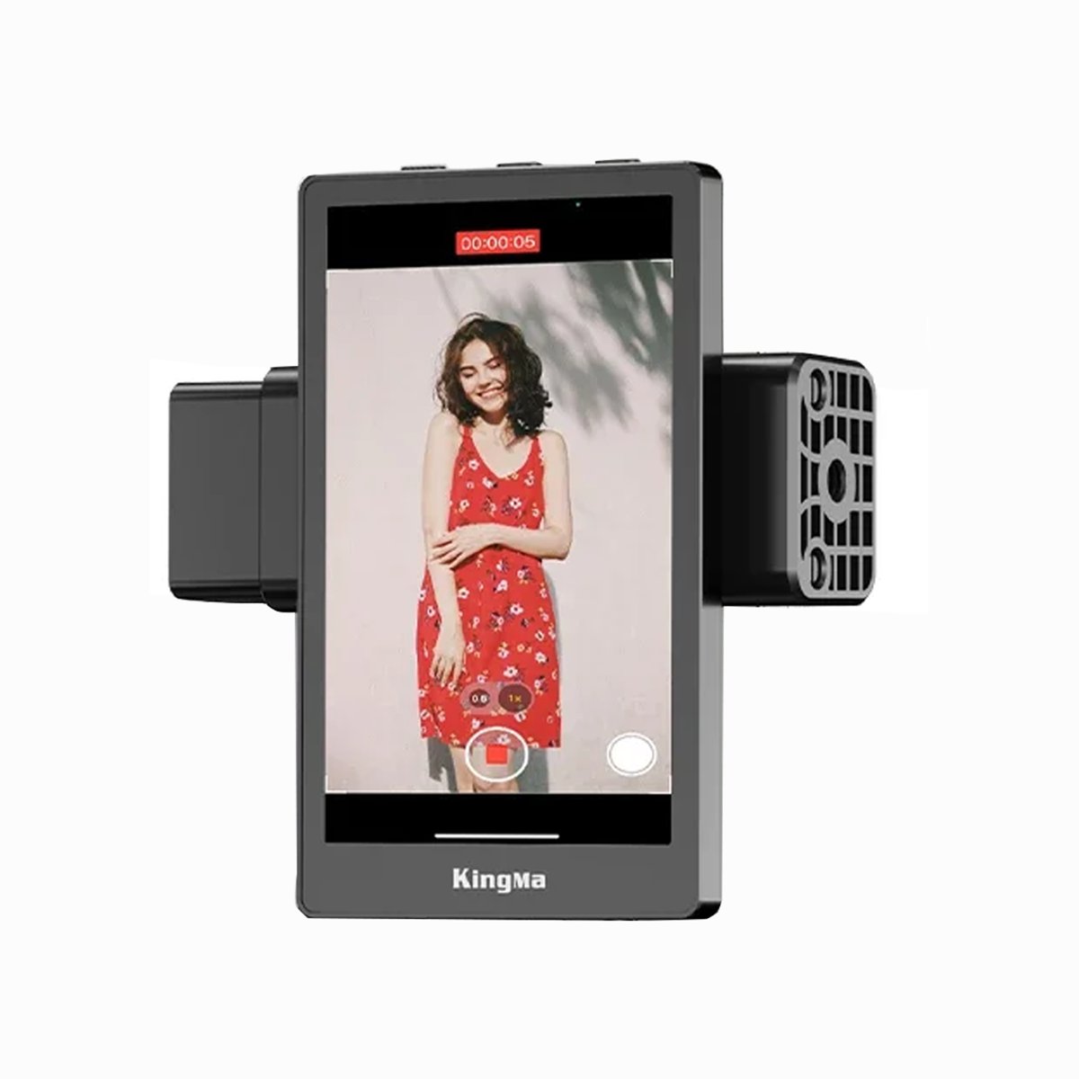 KingMa PH01-Max Vlog Selfie Monitor Magnetic Phone Clip Compatible Vlog Selfie Monitor Screen with iPhone Samsung