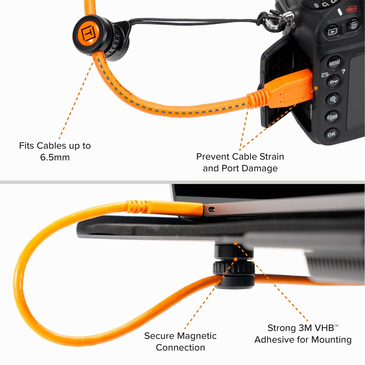 Tether Tools Tether Guard Camera & Cable Support Kit TG098 thumbnail 2