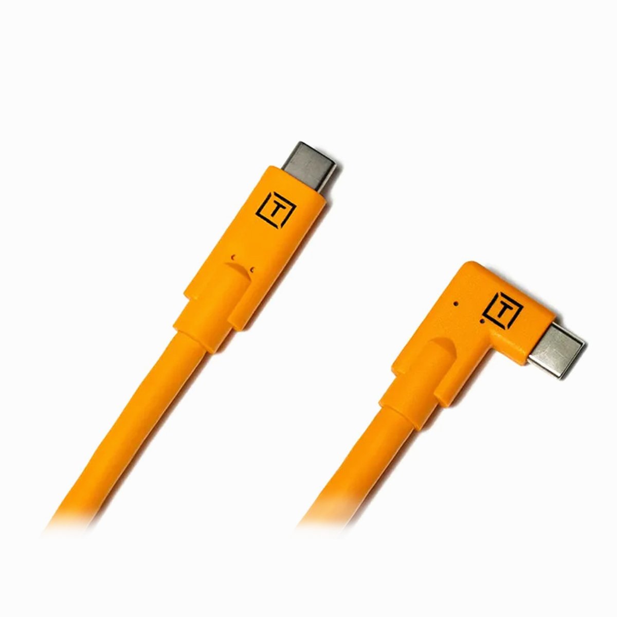 Tether Tools TetherPro USB Type-C Male to USB Type-C Male Cable (15', Orange) SKU: CUC15 RT-ORG thumbnail 2