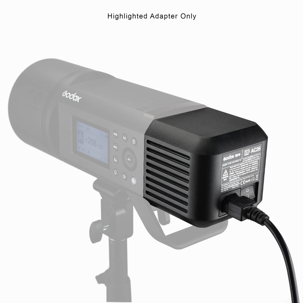 GODOX AC-26 AD600PRO AC ADAPTER thumbnail 2