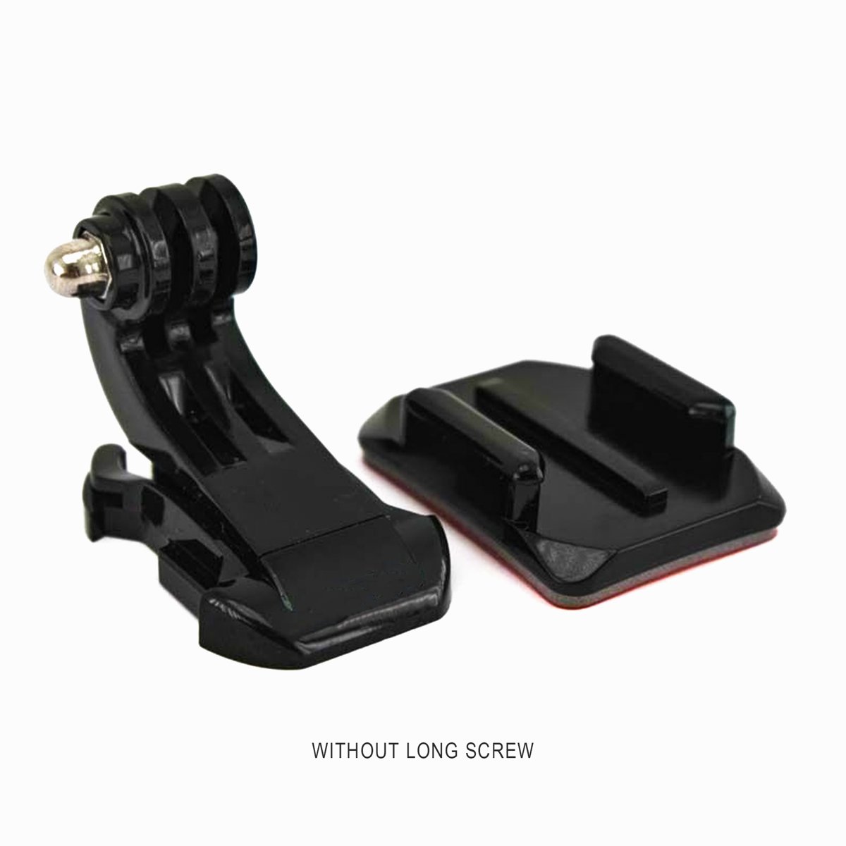 Telesin Vertical Surface J-Hook Buckle Mount and curved sticky mount For Gopro camera