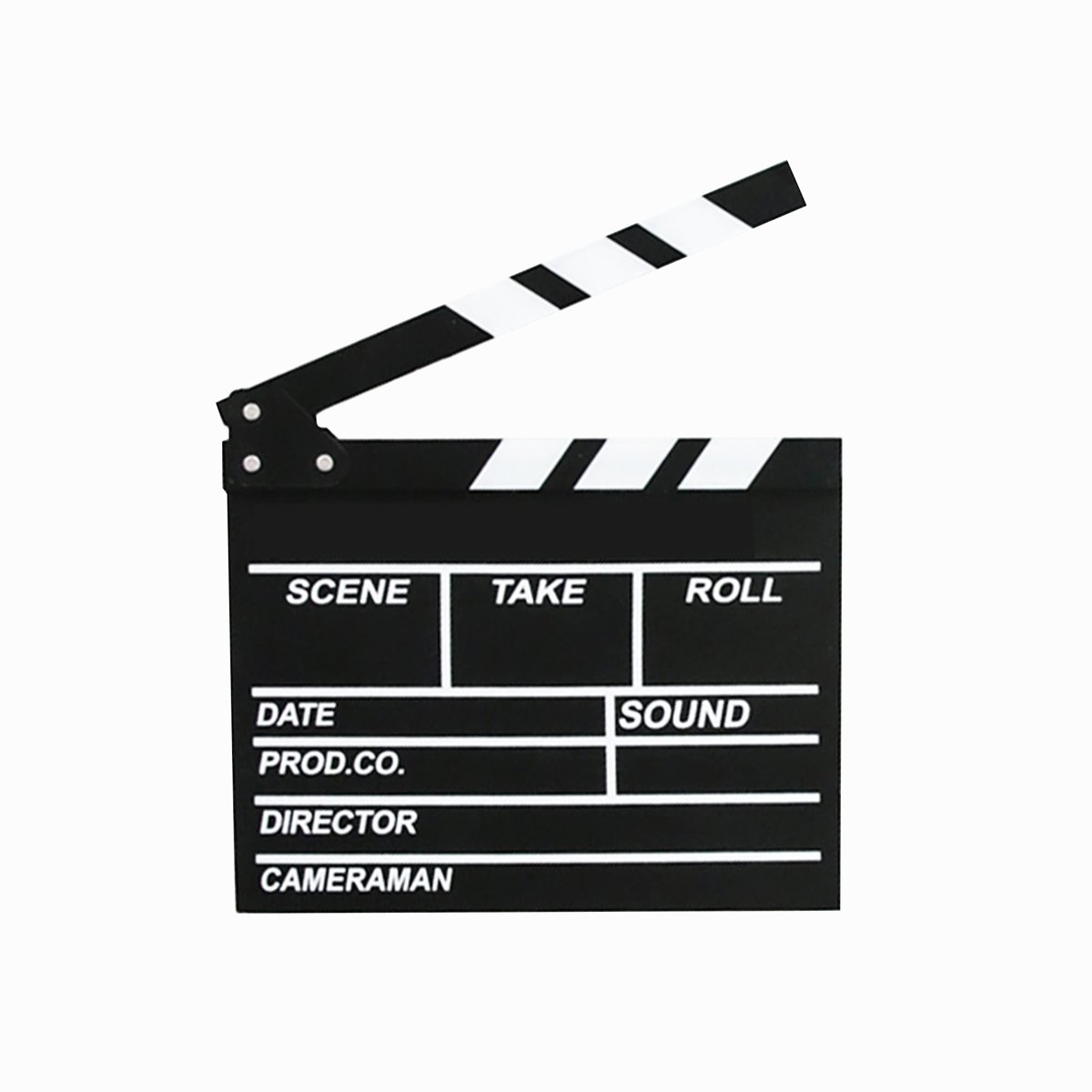 Clap Board Action Board, Black image 1