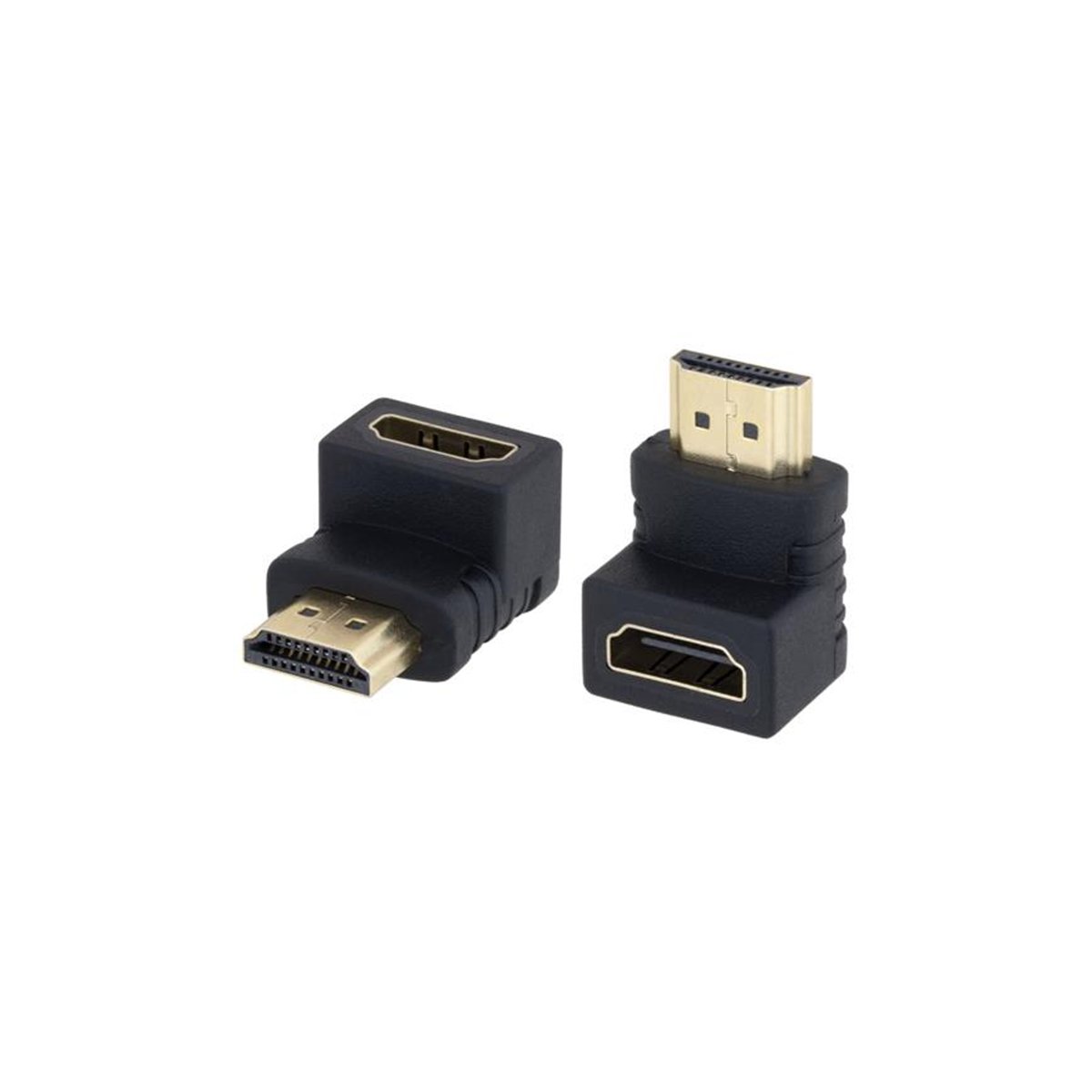 HDMI Adapter (Male to Female) L-Shape image 1
