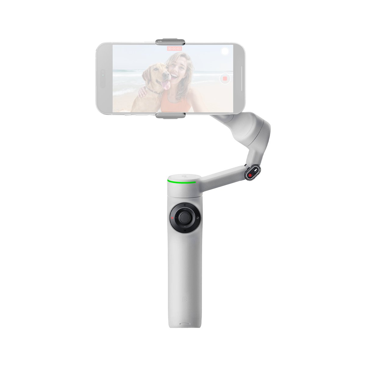 Insta360 Flow 2 Pro Smartphone Gimbal Stabilizer (StoneGray) thumbnail 2
