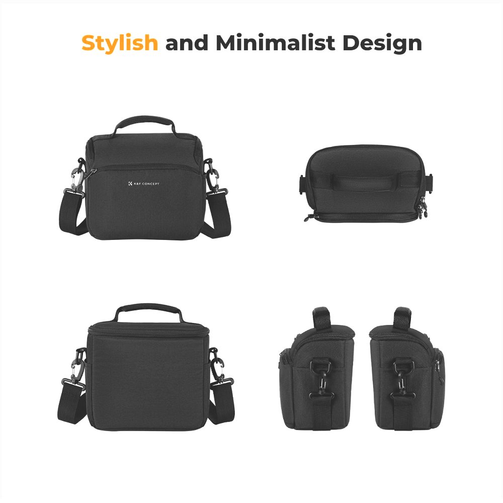 K&F Concept KF13.179 Sling Bag5L Urban Wander 05 (Black) thumbnail 2