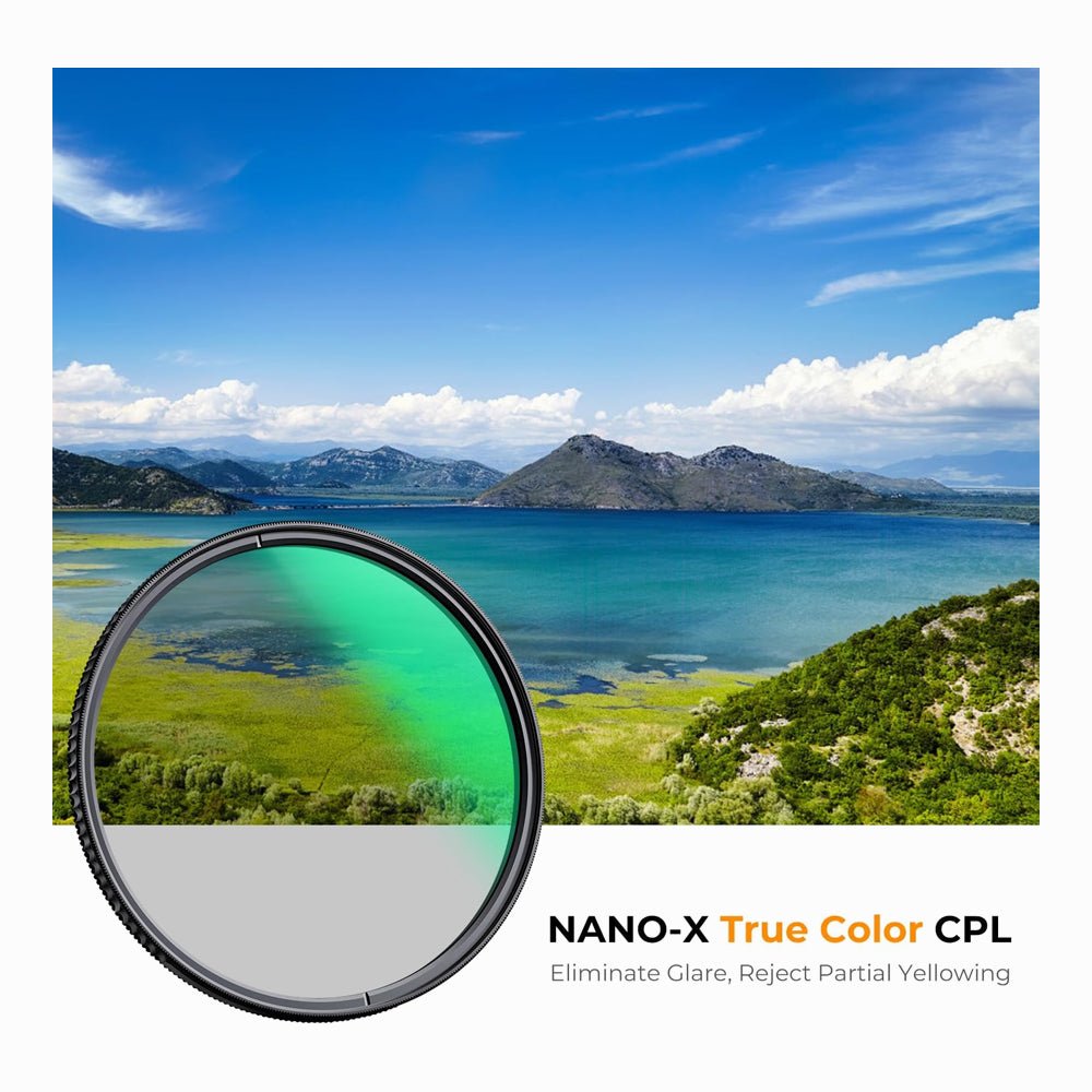 K&F Concept 82mm CPL Filter True Color Circular Polarizers Filter Nano-Xcel Series-KF01.2372 thumbnail 2