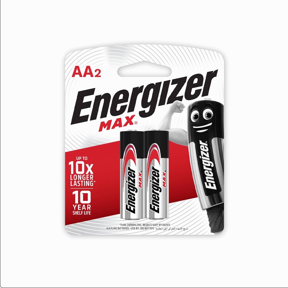 Energizer Max AA Alkaline Battery 2pcs thumbnail 2