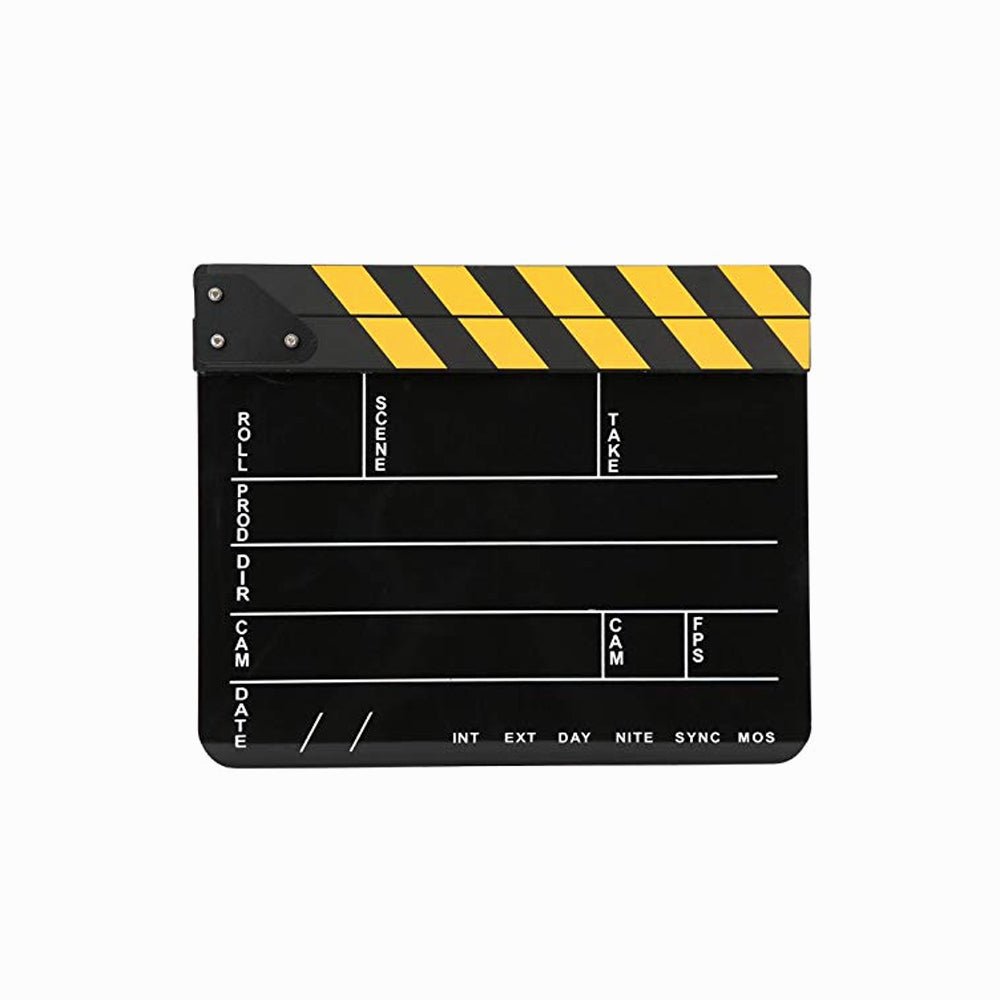 Clap Board (BLACK&YELLOW Photography thumbnail 2