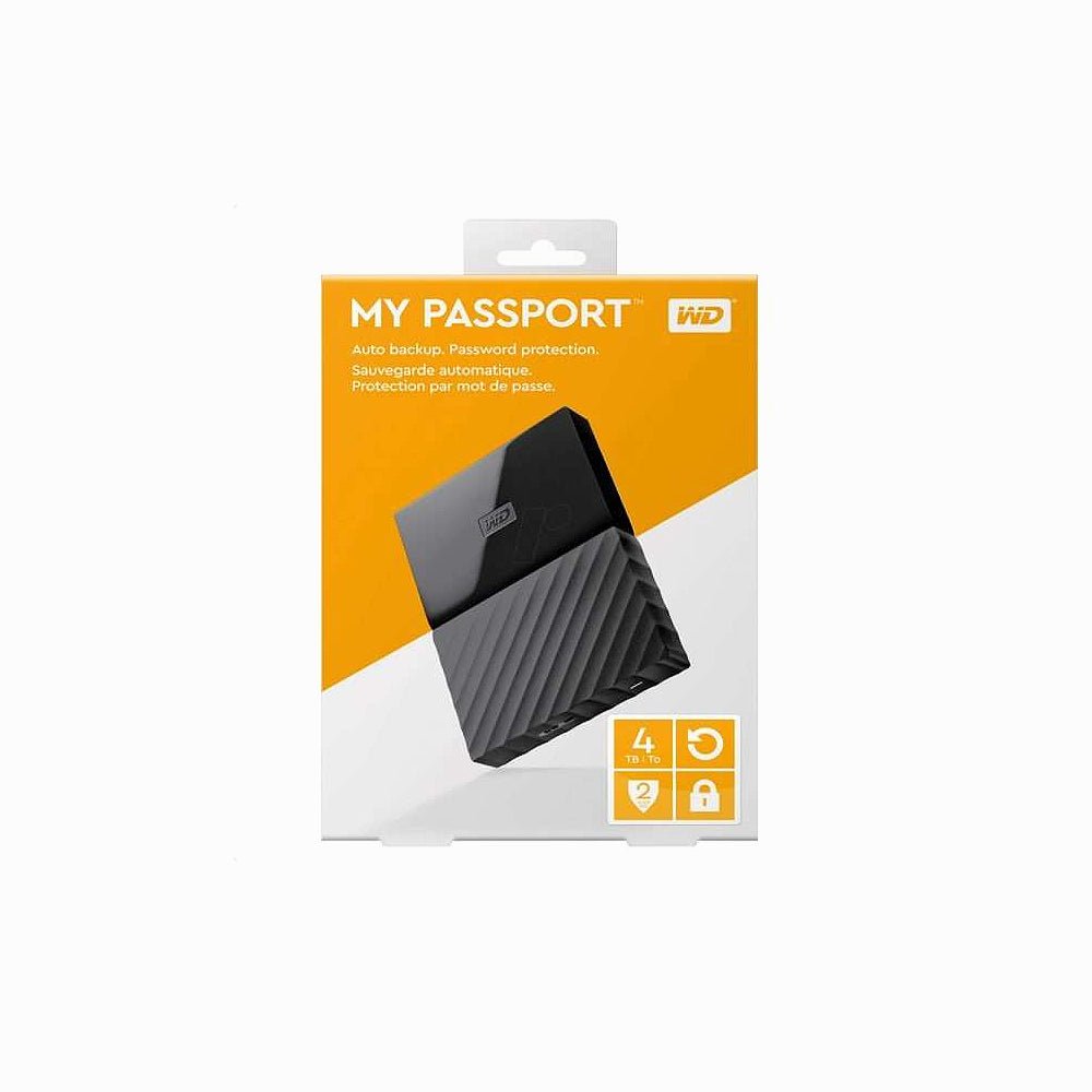 Western Digital 4TB WD My Passport External Hard Drive thumbnail 2