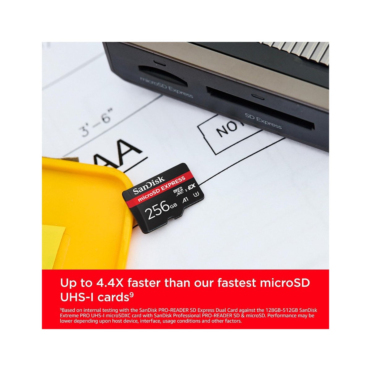 SanDisk 256GB microSDXC Express 880MB/s-SDSQXFN-256G-GN4NN thumbnail 2