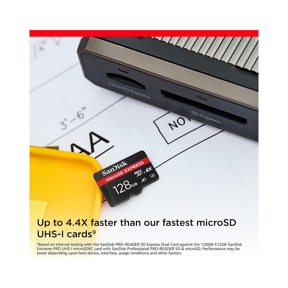 SanDisk 128GB microSDXC Express 880MB/s-SDSQXFN-128G-GN4NN thumbnail 2