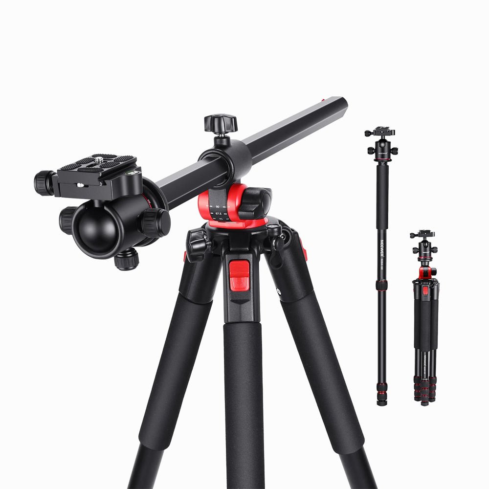 Neewer N284L+G0 Aluminum Camera Tripod Monopod 200cm