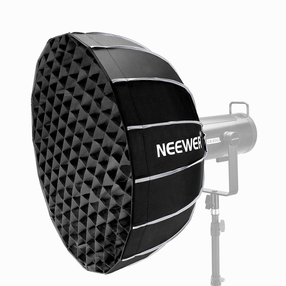 NEEWER 85cm Deep Parabolic Quick Release Softbox With Honeycomb Grid-NS85U
